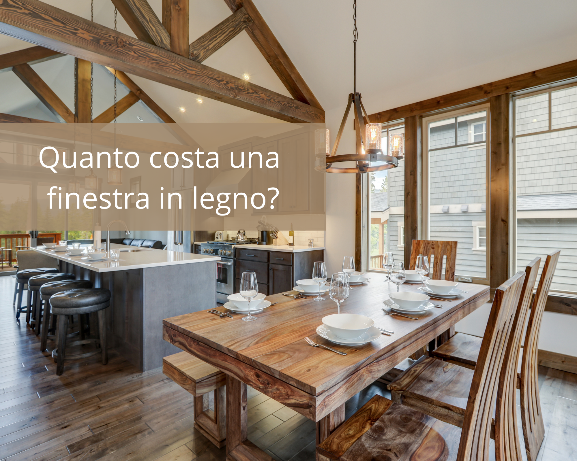 Finestre in legno prezzi