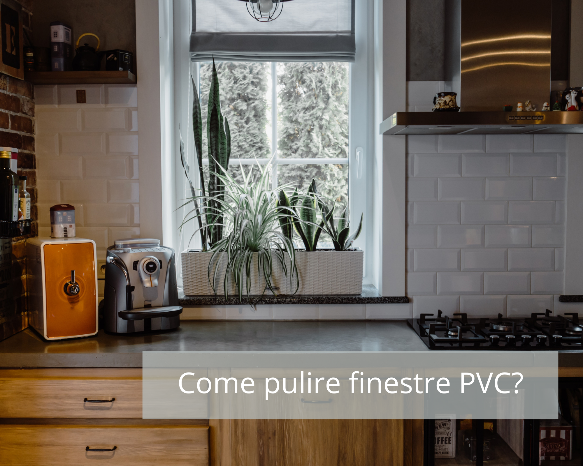 Come pulire finestre PVC