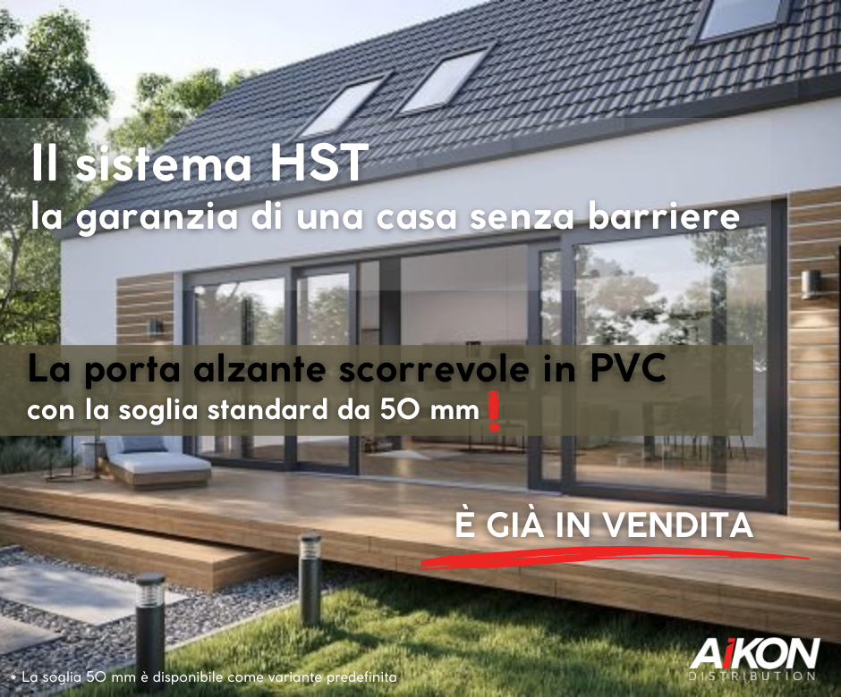 La porta HST alzante scorrevole