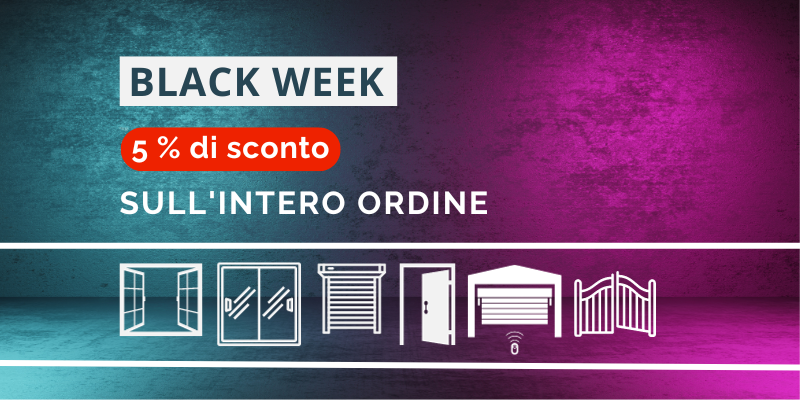 sconto su finestre e porte