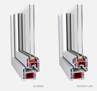 Aluplast Classic e Round line 4000