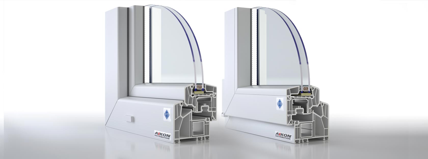 Finestre veka a risparmio energetico per case passive Serramenti veka polonia