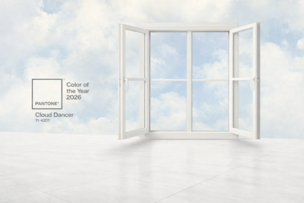 Effetto Premium: Cloud Dancer sulle porte e finestre